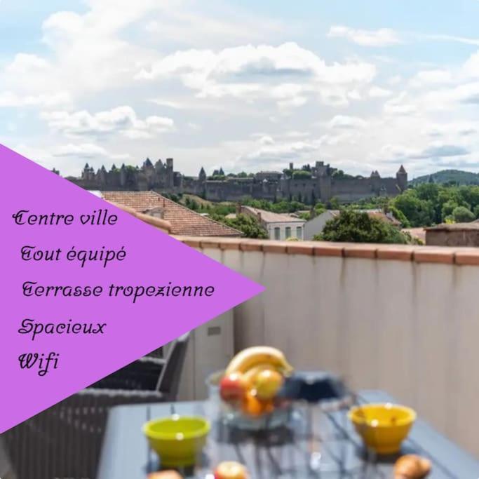 La Majestueuse Cite Apartment Carcassonne Luaran gambar